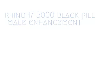 rhino 17 5000 black pill male enhancement
