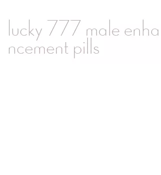 lucky 777 male enhancement pills